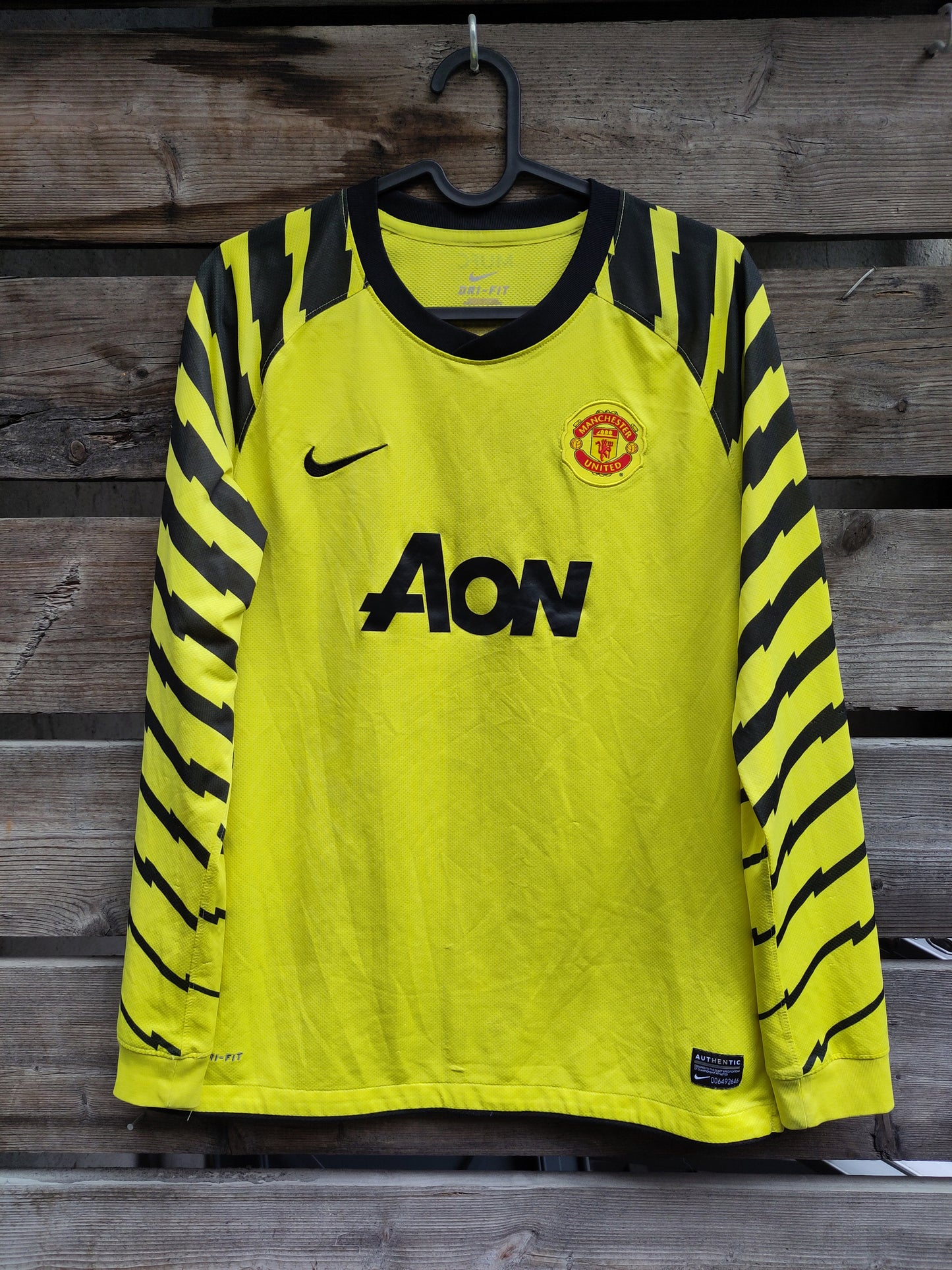 Manchester United drakt 2010-11 tredje keeper