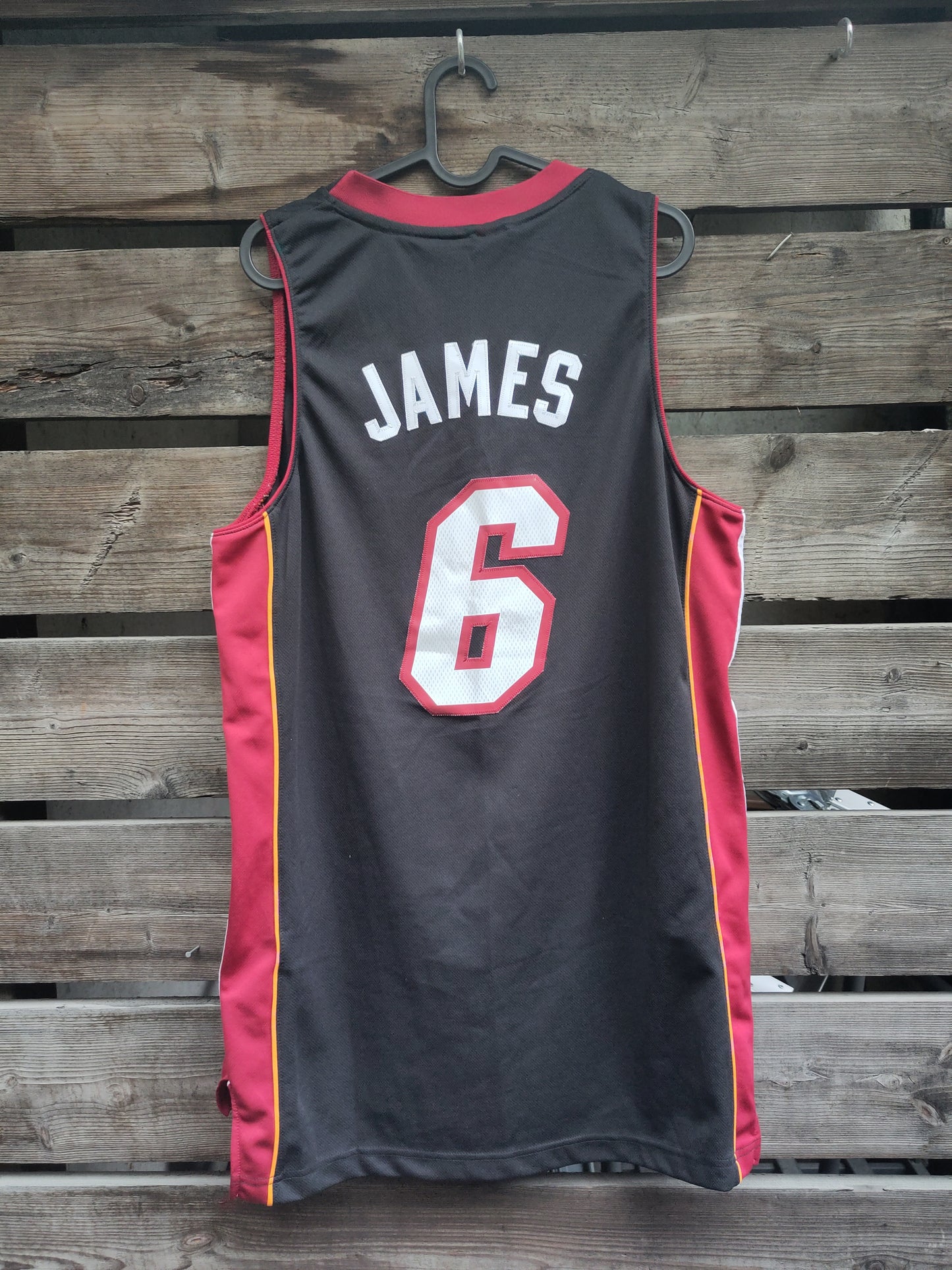 Miami Heat drakt svart LeBron James