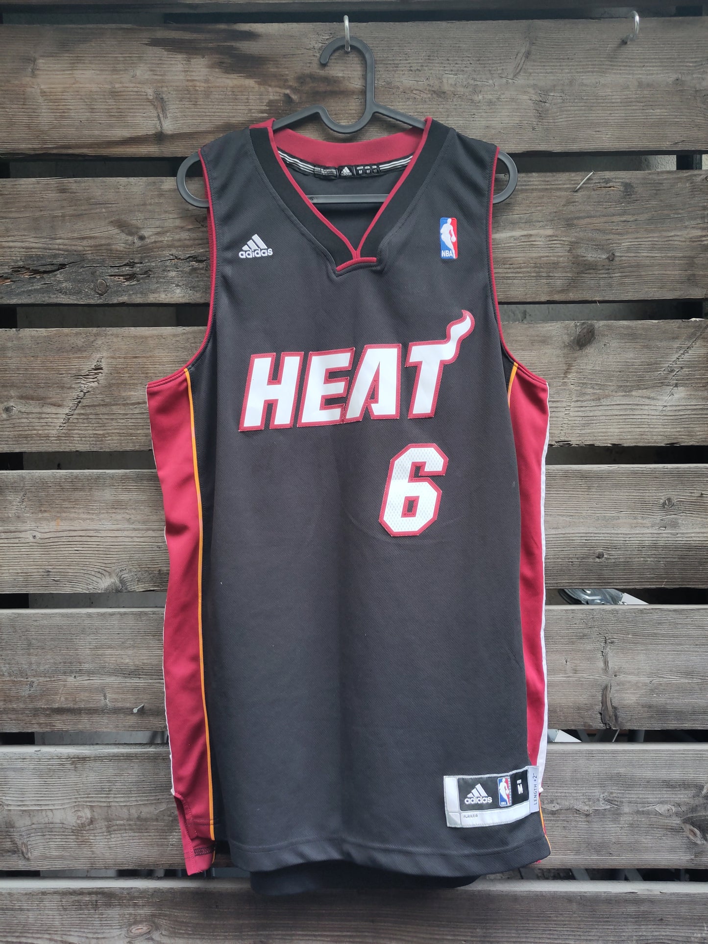 Miami Heat drakt svart LeBron James