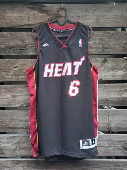 Miami Heat drakt svart LeBron James