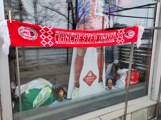 Manchester United scarf v15