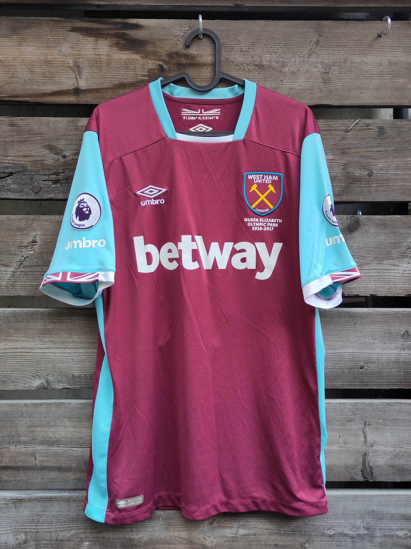 West Ham drakt 2016-17 hjemme Samuelsen