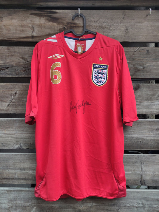 England shirt 2006 away Terry signed Hodgson