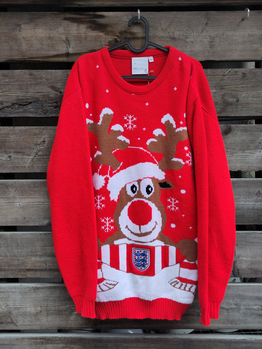 England Christmas sweater