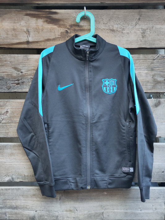 Barcelona treningsjakke svart barn