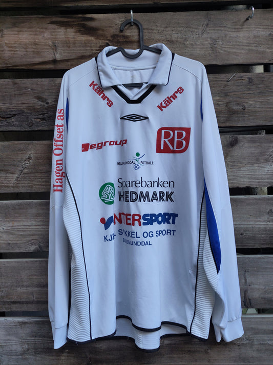 Brumunddal drakt 2004 hjemme Øyvind Melgalvis utøverbrukt/kampbrukt