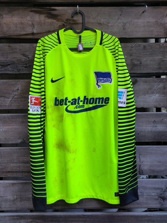 Hertha Berlin drakt keeper Jarstein utøverbrukt/kampbrukt og signert