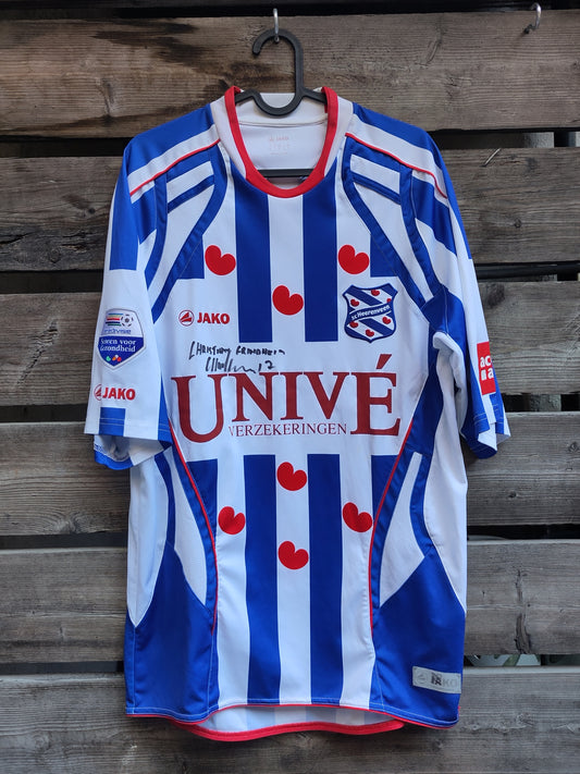 Heerenveen drakt 2009-10 hjemme Grindheim player issued og signert