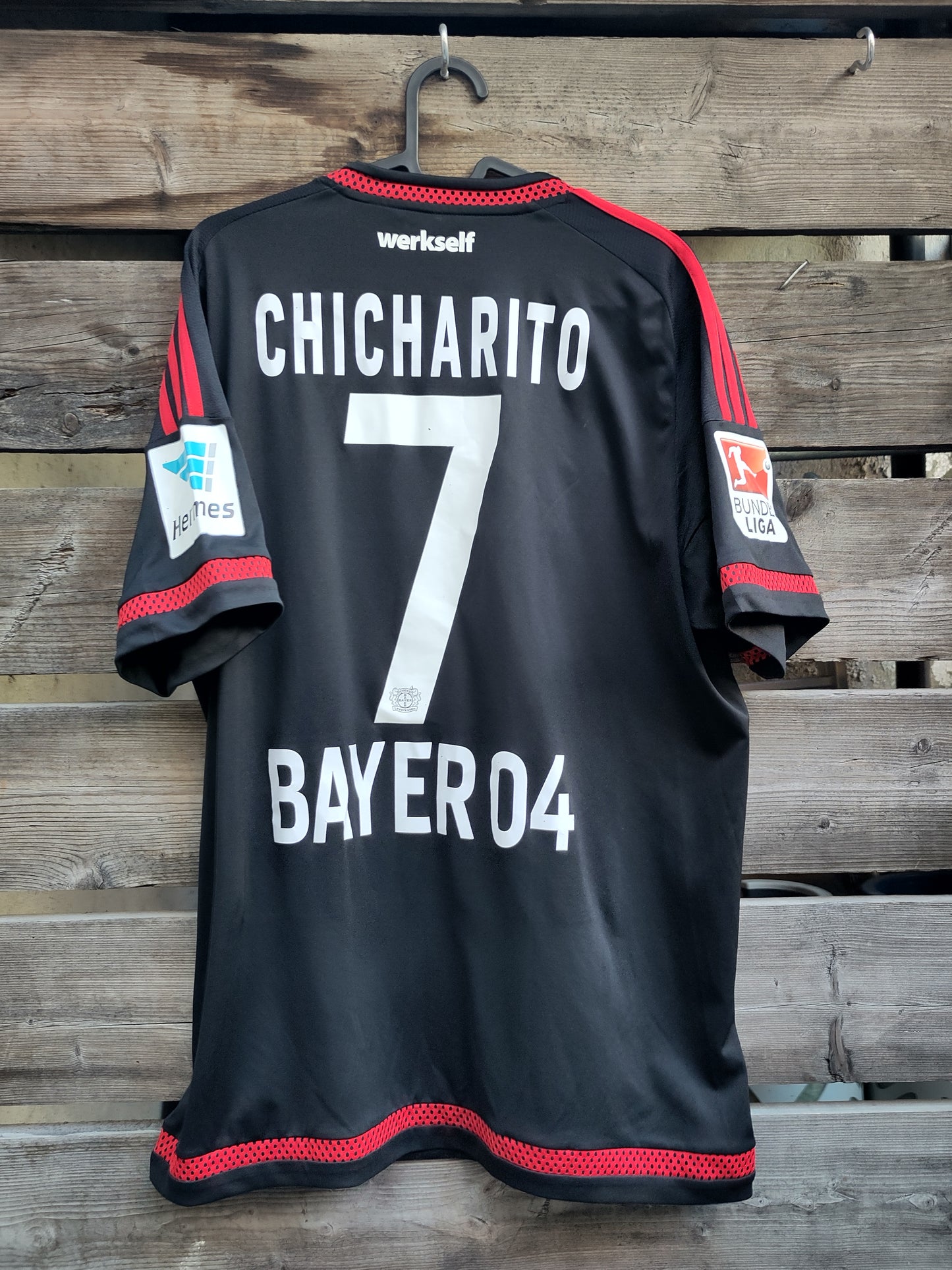 Bayer Leverkusen drakt 2015-16 hjemme Chicharito