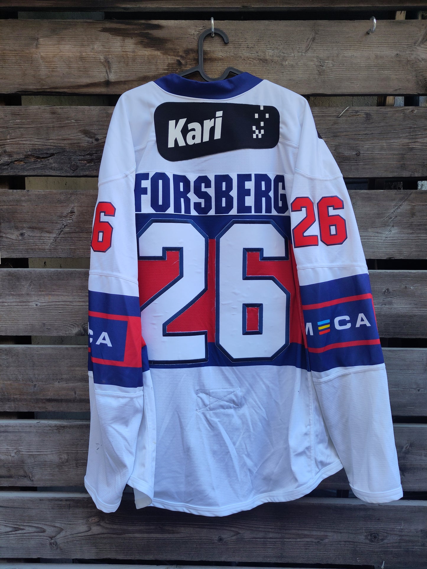 Norge drakt hockey utøverbrukt/kampbrukt Kristian Forsberg*