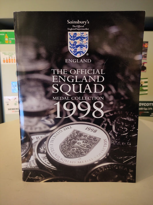 England - The Official England Squad Medal Collection 1998 (myntsett - selges enkeltvis)
