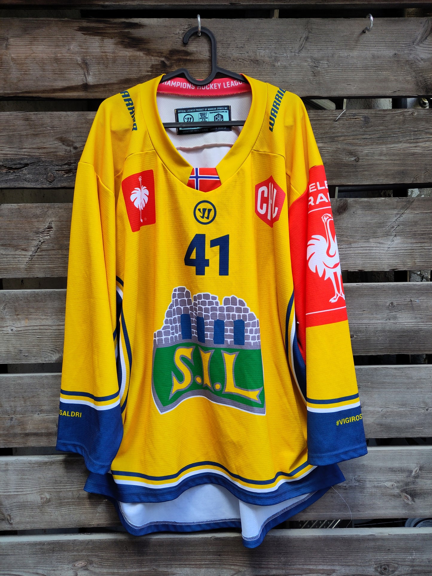 Storhamar drakt 2018-19 CHL Patrick Thoresen*