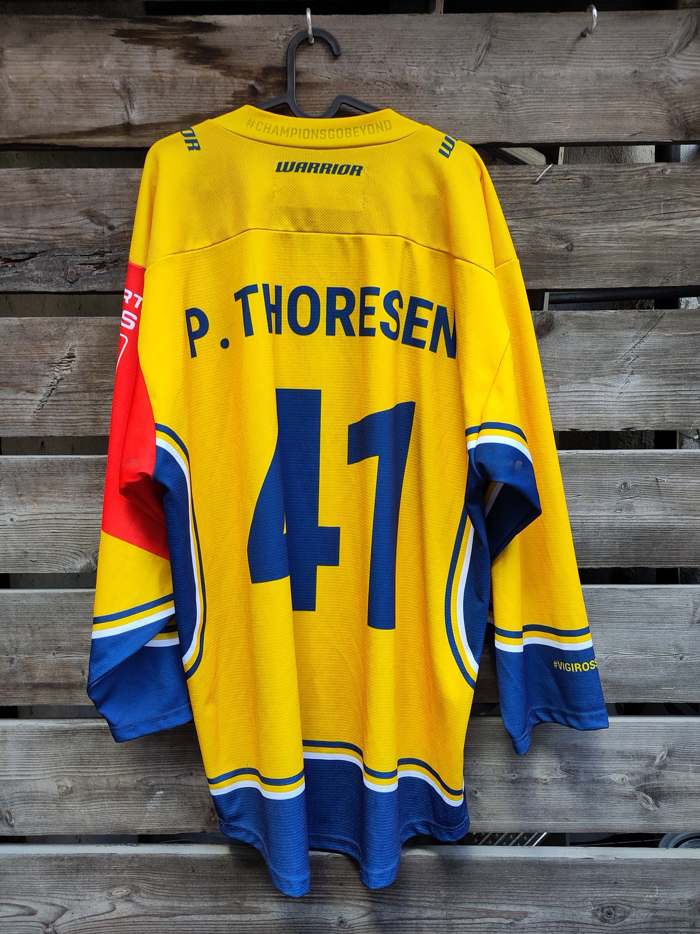 Storhamar drakt 2018-19 CHL Patrick Thoresen*