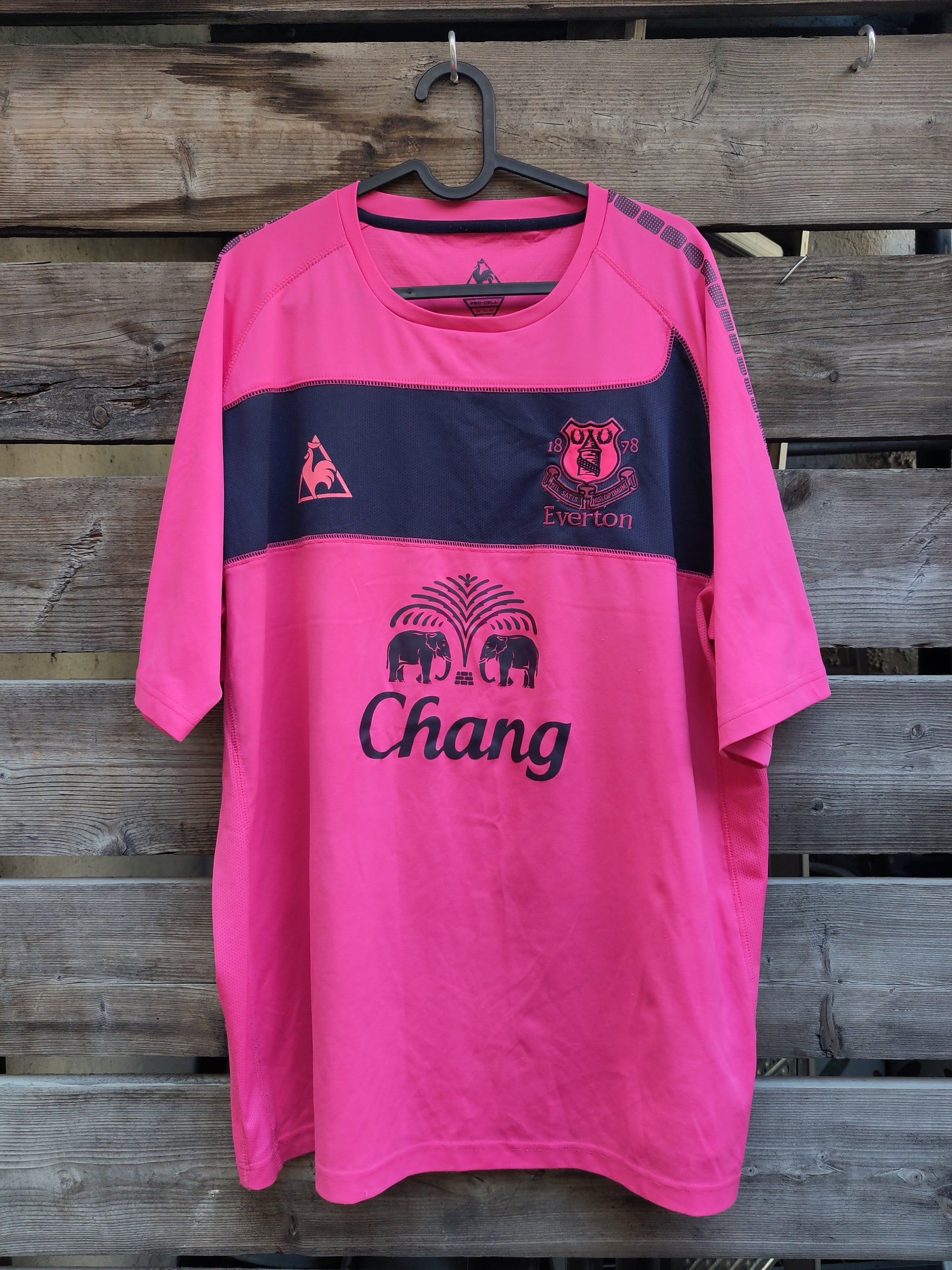 Pink Everton Away Top Pink Everton Football Kit Junior Premier