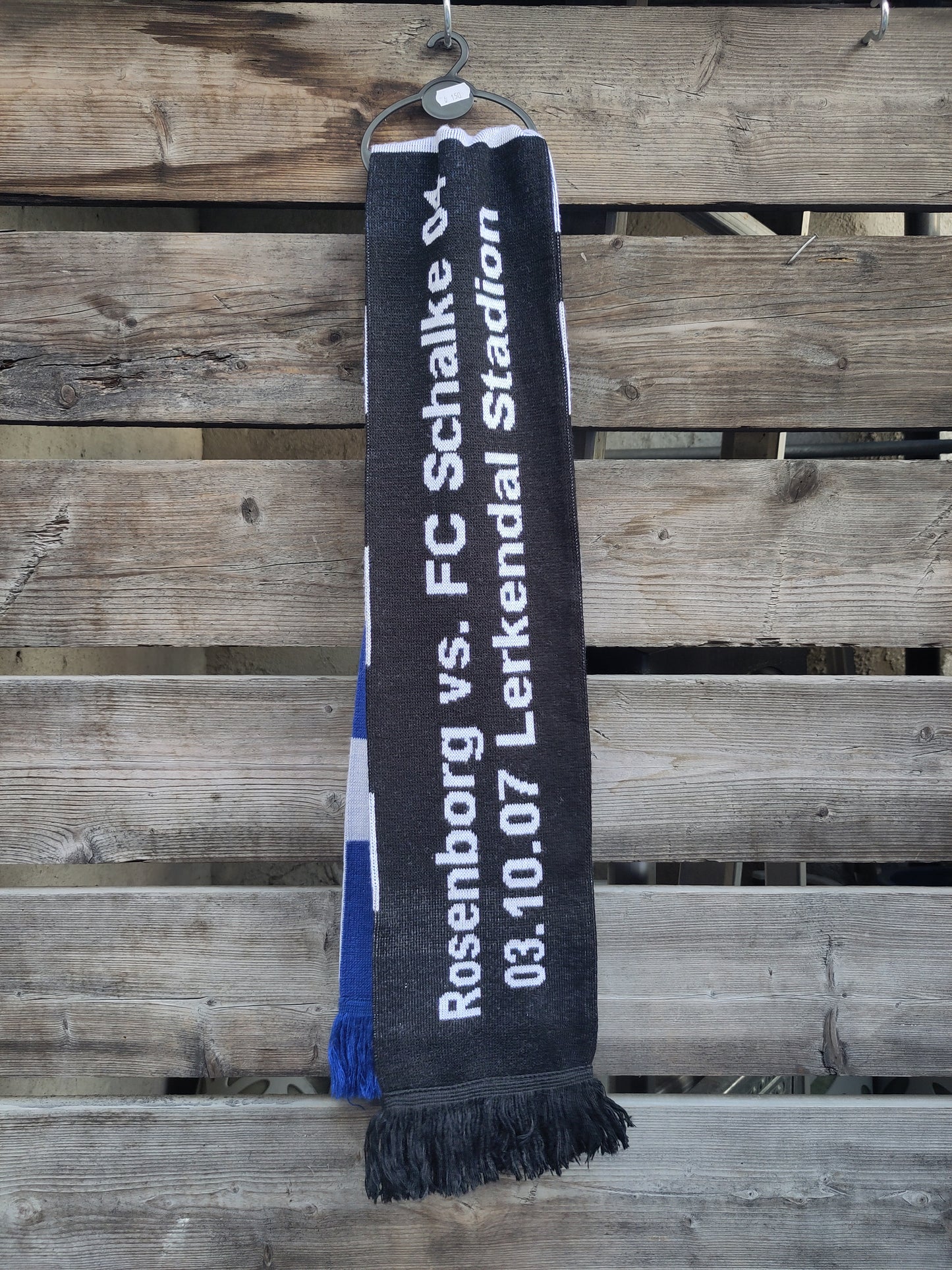 Rosenborg skjerf half&half Schalke 04 CL 2007