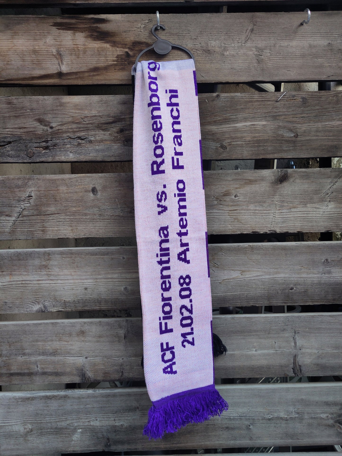 Rosenborg skjerf half&half Fiorentina 2008