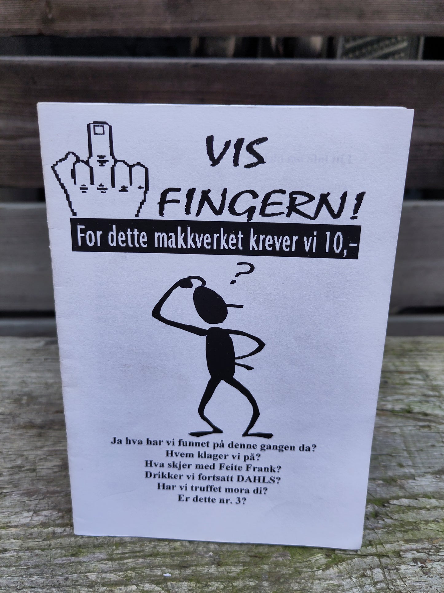 Rosenborg fanzine Vis fingern