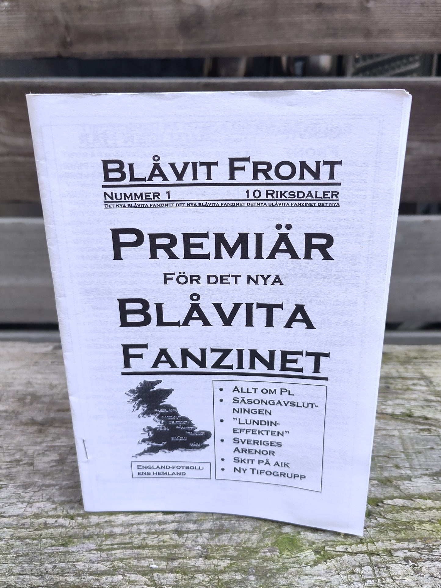 IFK Göteborg fanzine Blåvit Front