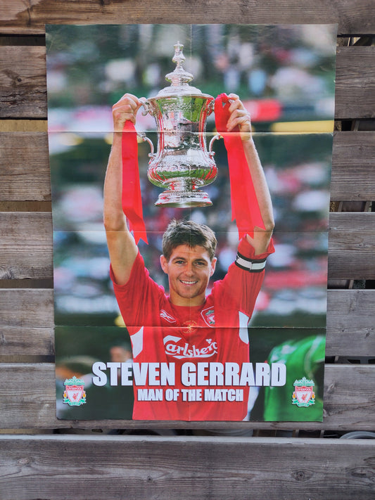 Liverpool poster Steven Gerrard/FA Cup final 2006