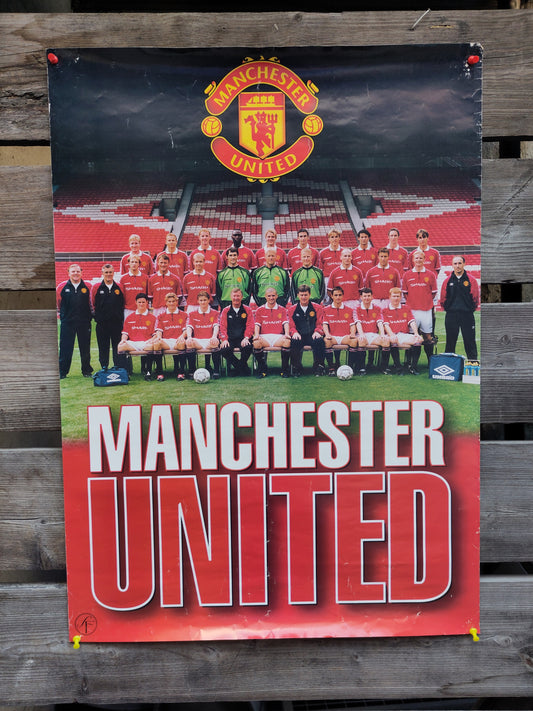 Manchester United poster 1998-99