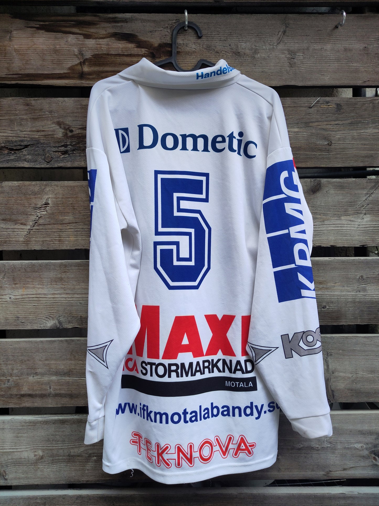 IFK Motala bandy drakt 2006-07 utøverbrukt/kampbrukt Hannes Karlsson