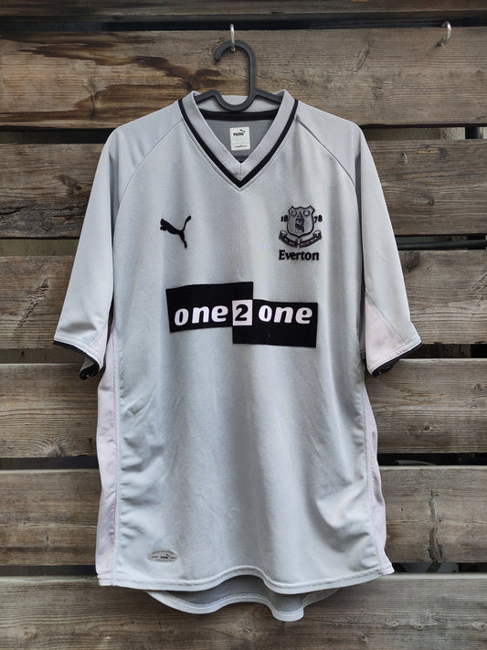 Everton drakt 2001-02 borte