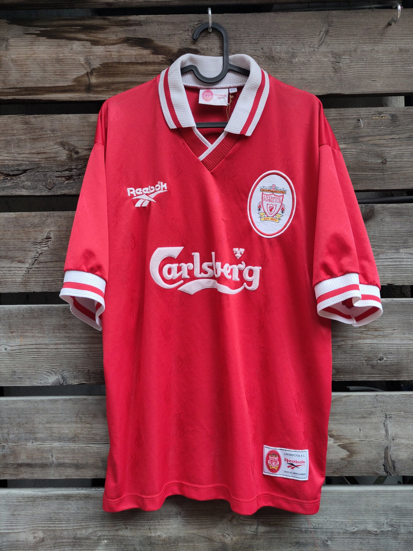 Liverpool drakt 1996-98 hjemme