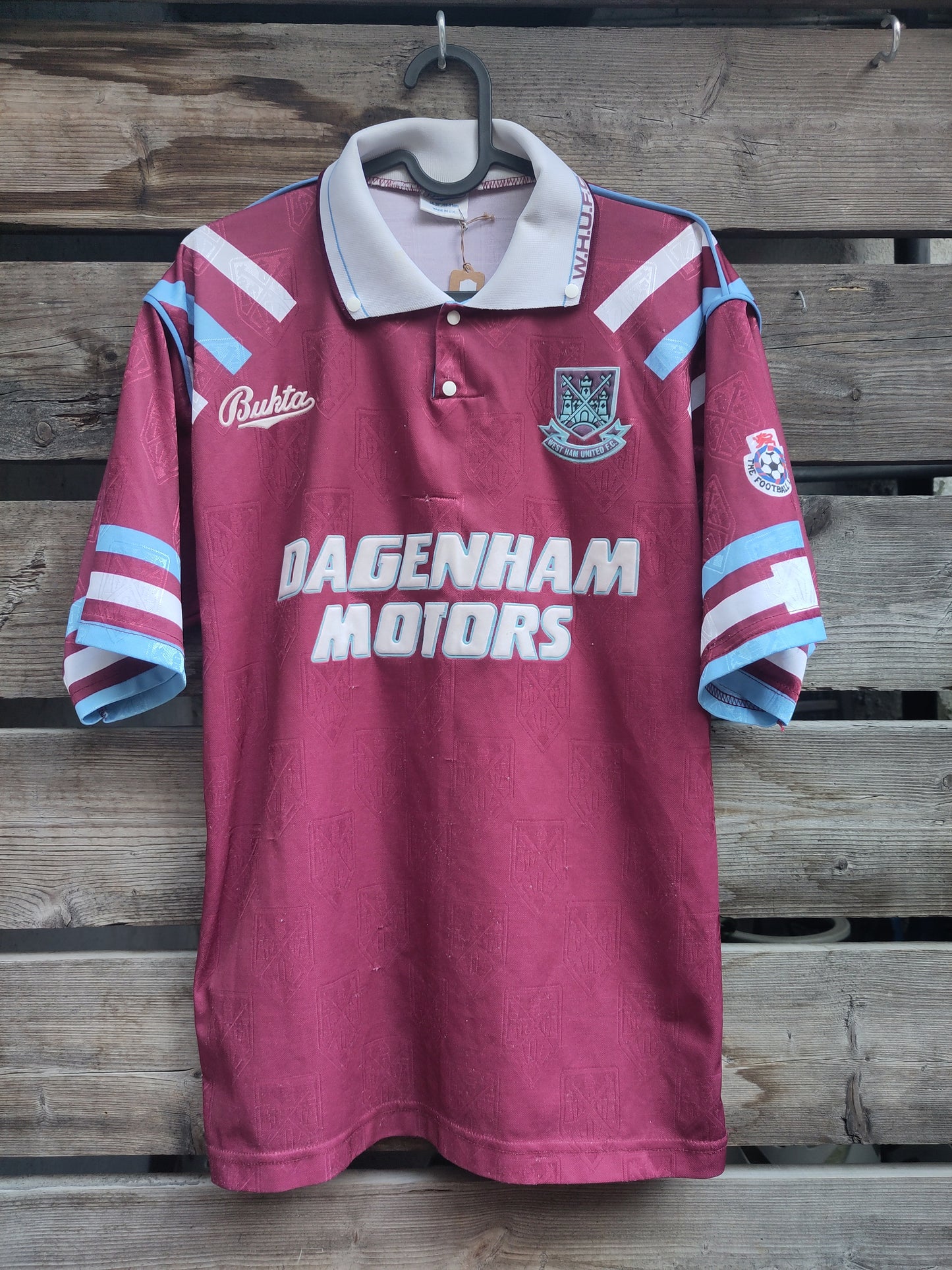 West Ham drakt 1992-93 hjemme