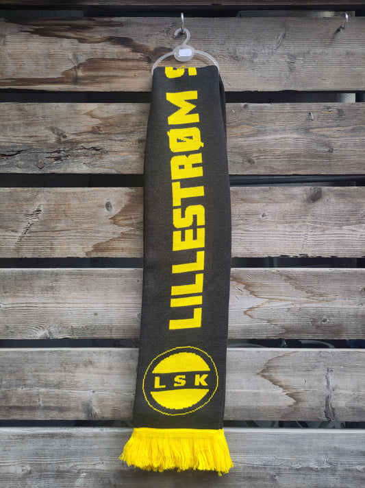 Lillestrøm skjerf v4 Mitt hjerte banker LSK
