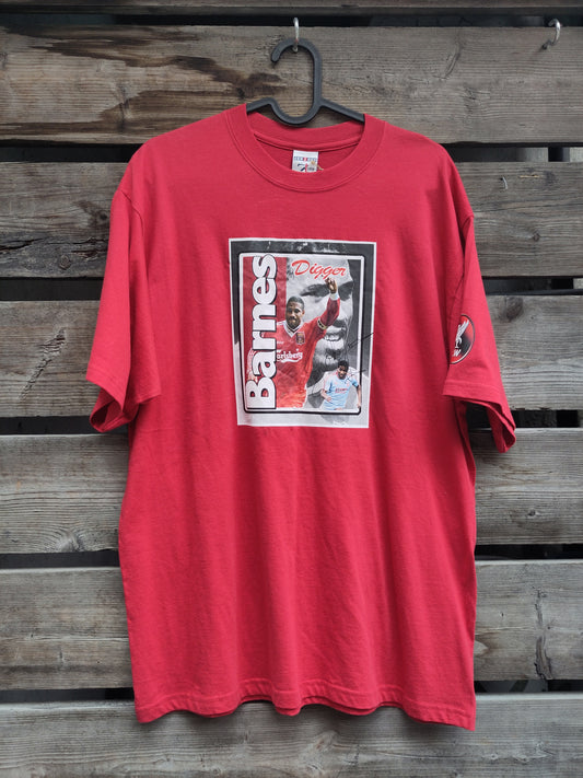 Liverpool t-shirt Barnes signed