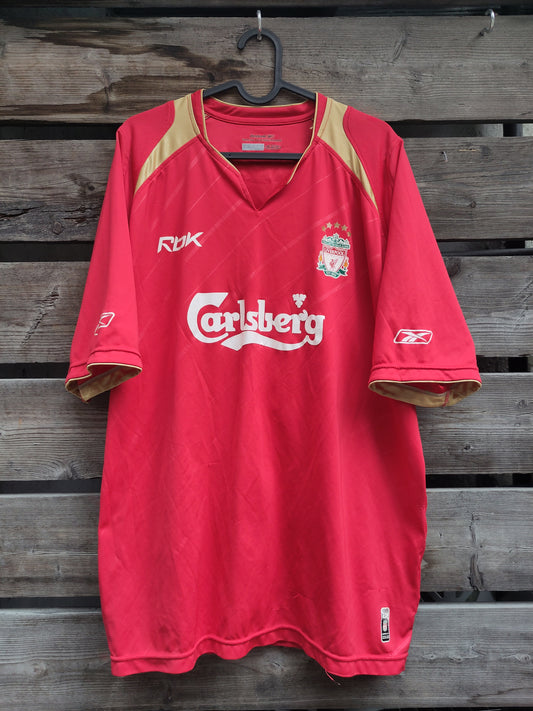 Liverpool drakt 2005-06 hjemme CL-drakt Carragher