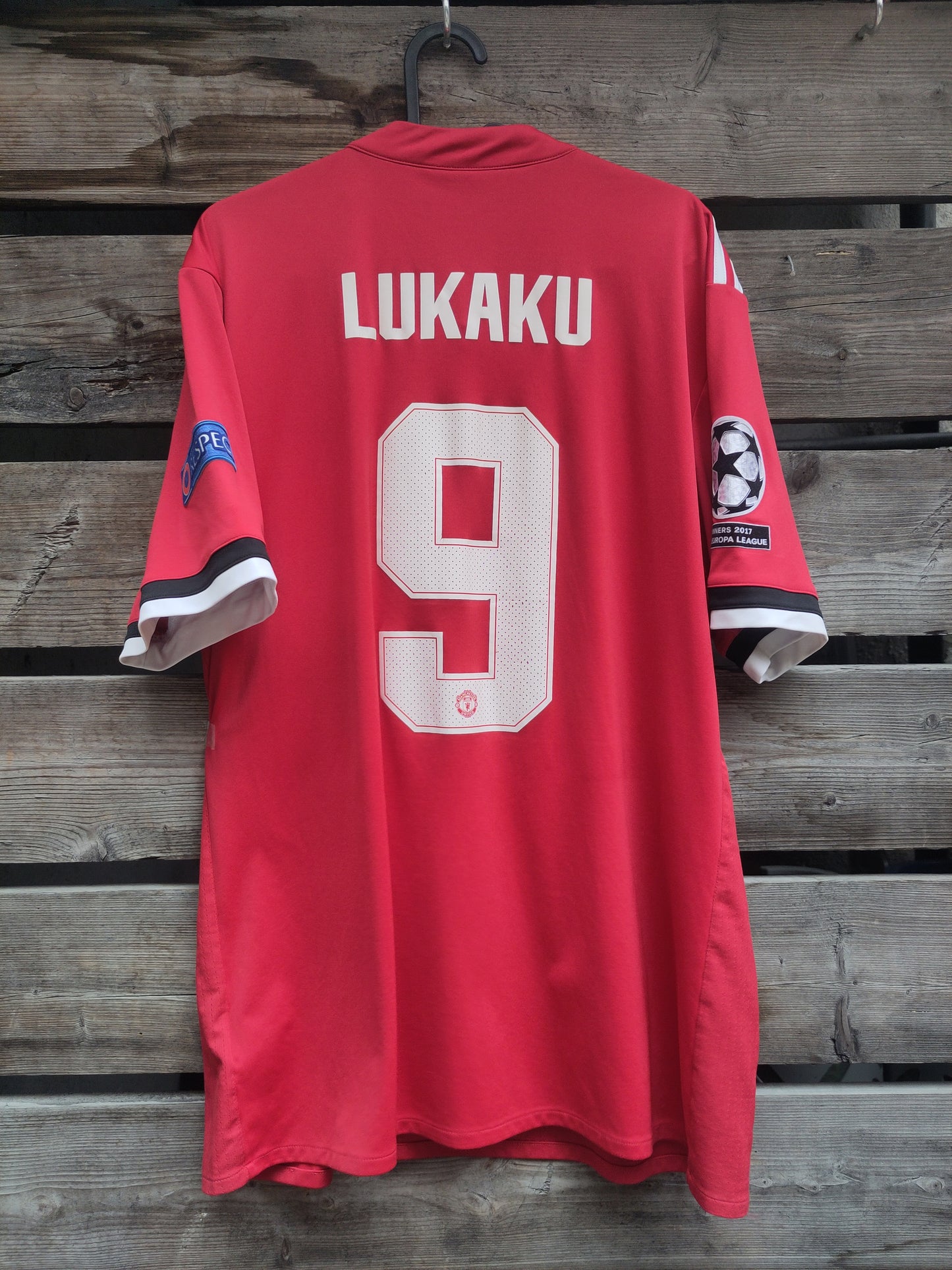 Manchester United drakt 2017-18 hjemme Lukaku CL