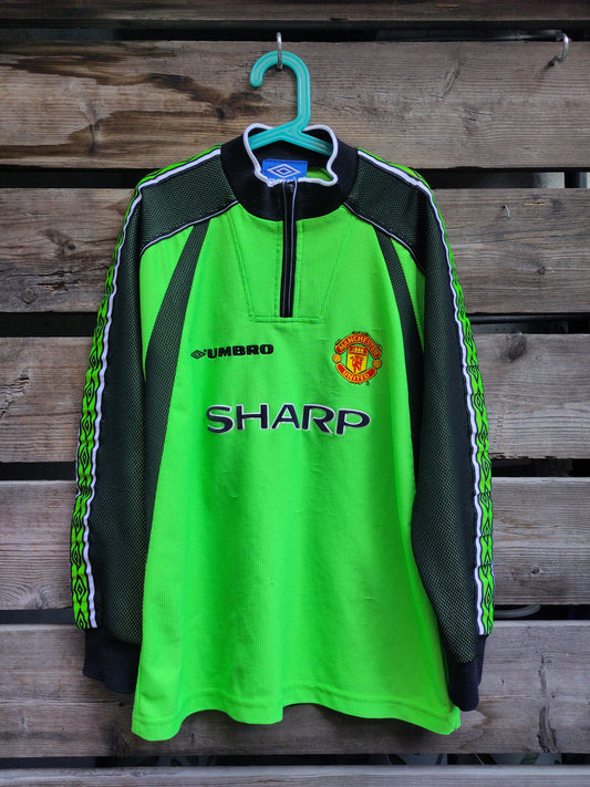 Manchester United drakt 1998-99 hjemme keeper ungdom