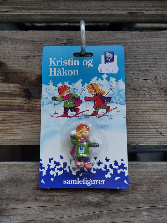 OL 1994 Lillehammer samlefigurer Kristin og Håkon v1