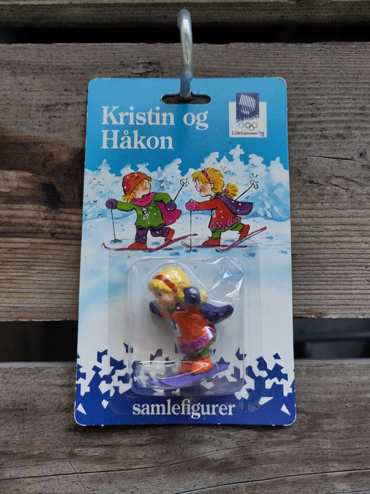 OL 1994 Lillehammer samlefigurer Kristin og Håkon v3