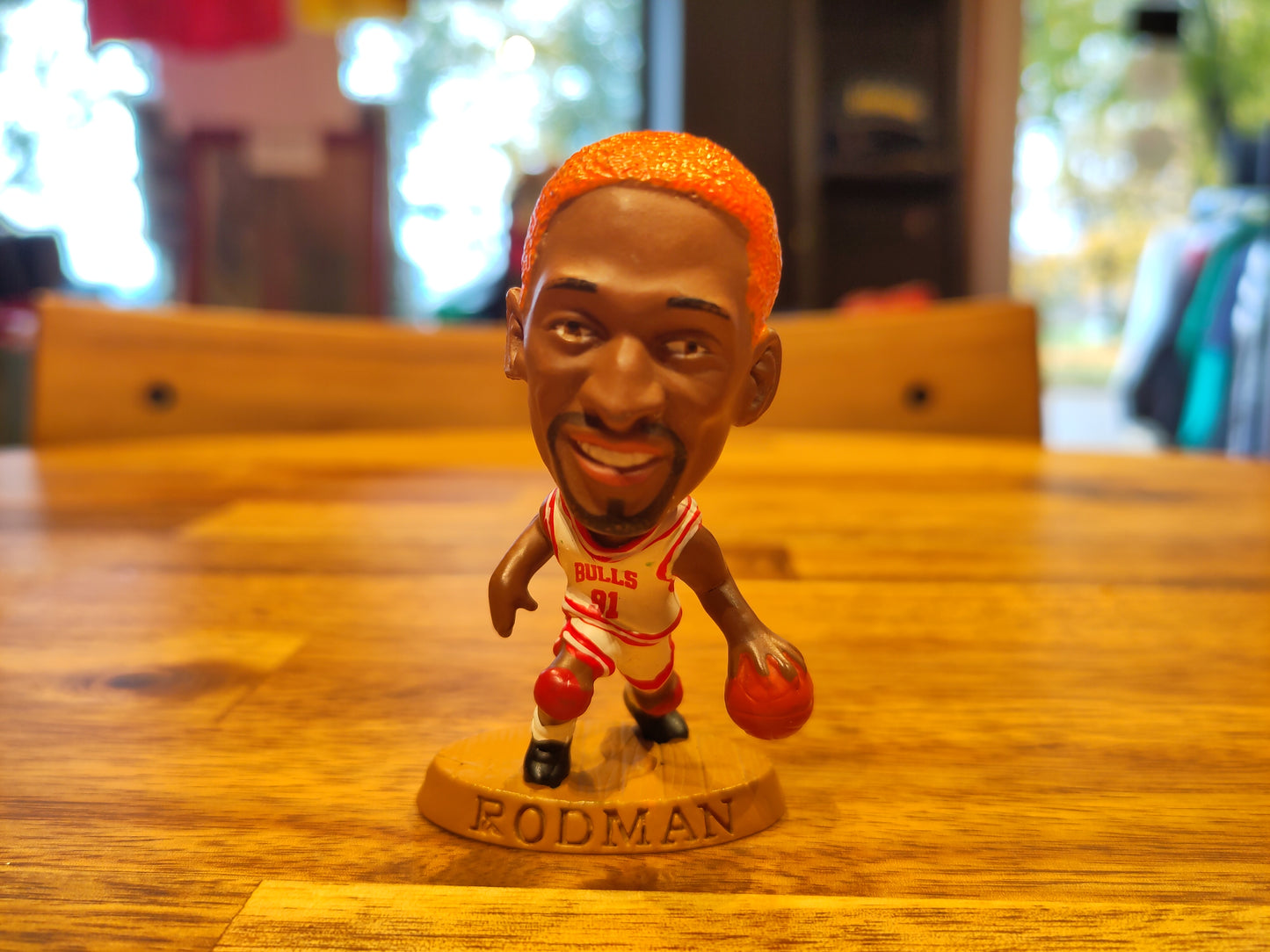 Chicago Bulls basketballfigur Corinthian Dennis Rodman