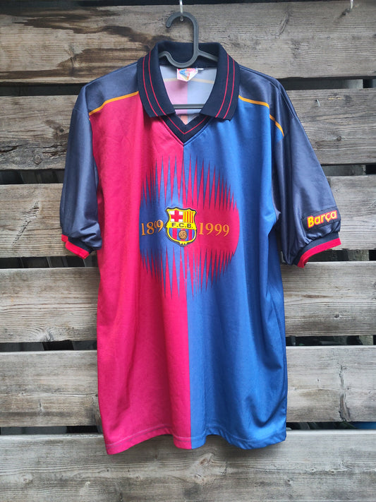 Barcelona t-skjorte Overmars
