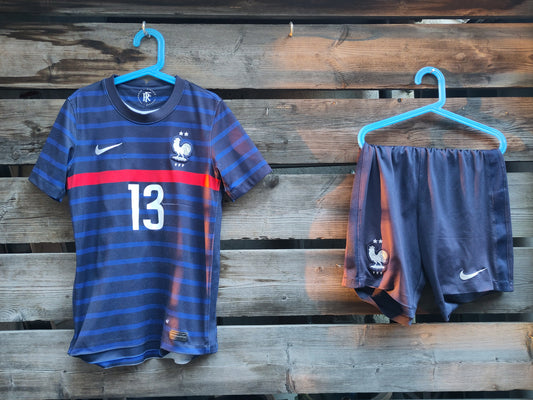 France shirt 2020-21 home Kanté kids (w/ shorts)