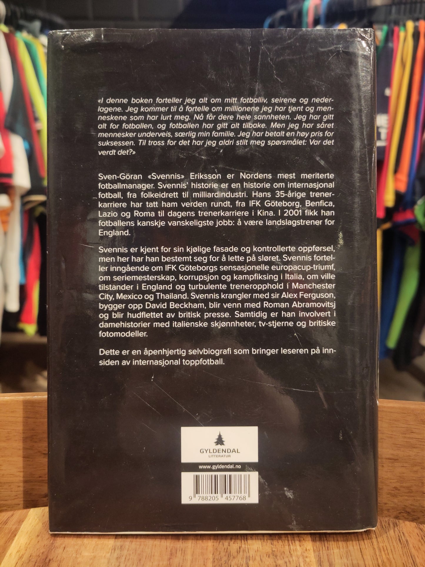 BOOK: Svennis - My life with football (Sven-Göran Eriksson/Stefan Löfven)