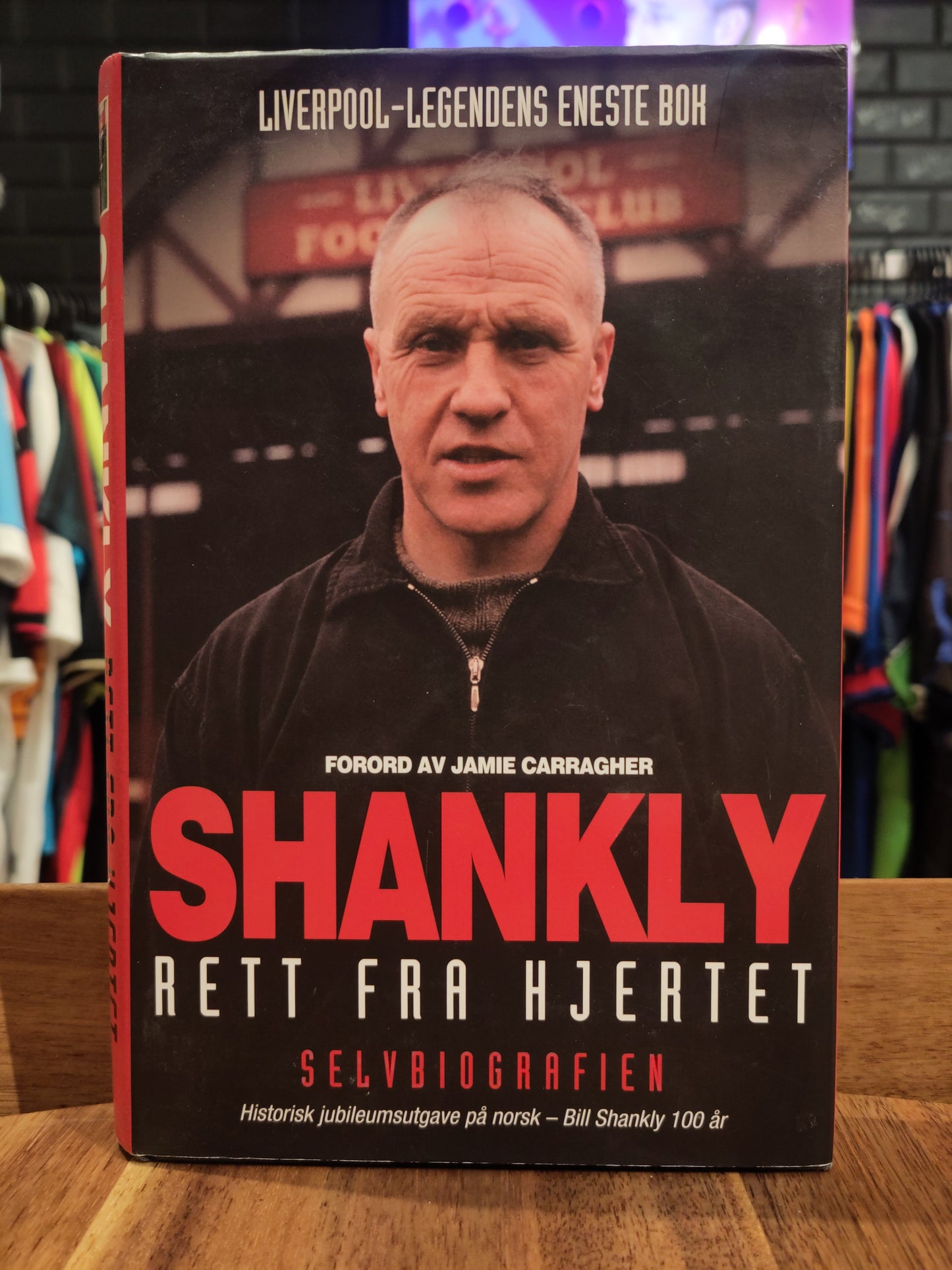 BOK: Shankly - Rett fra hjertet (biografi norsk)