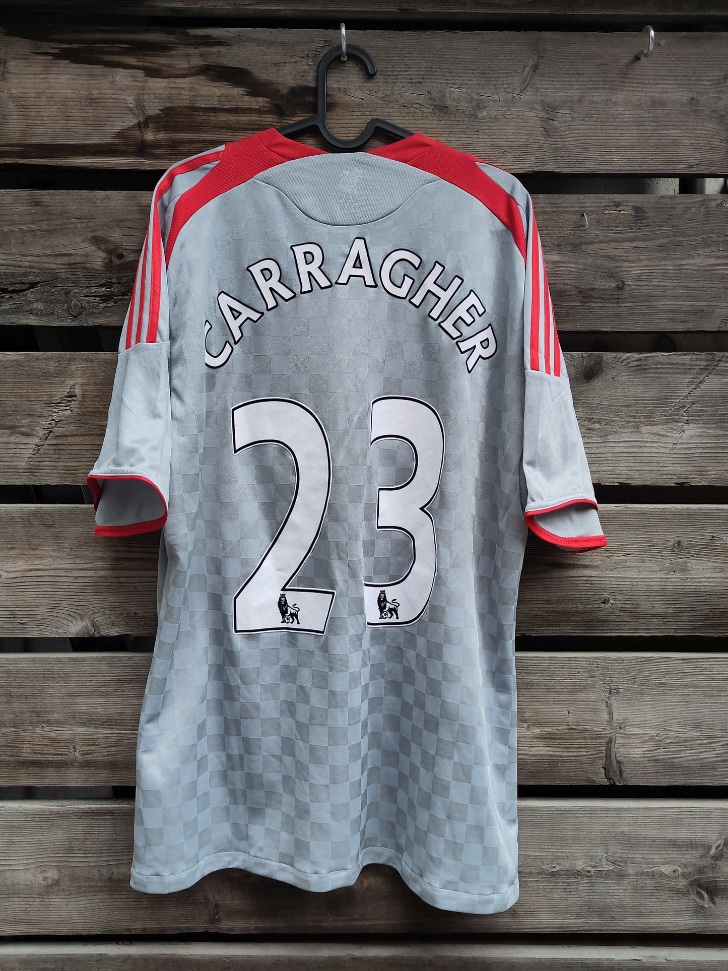 Liverpool shirt 2008-09 away Carragher