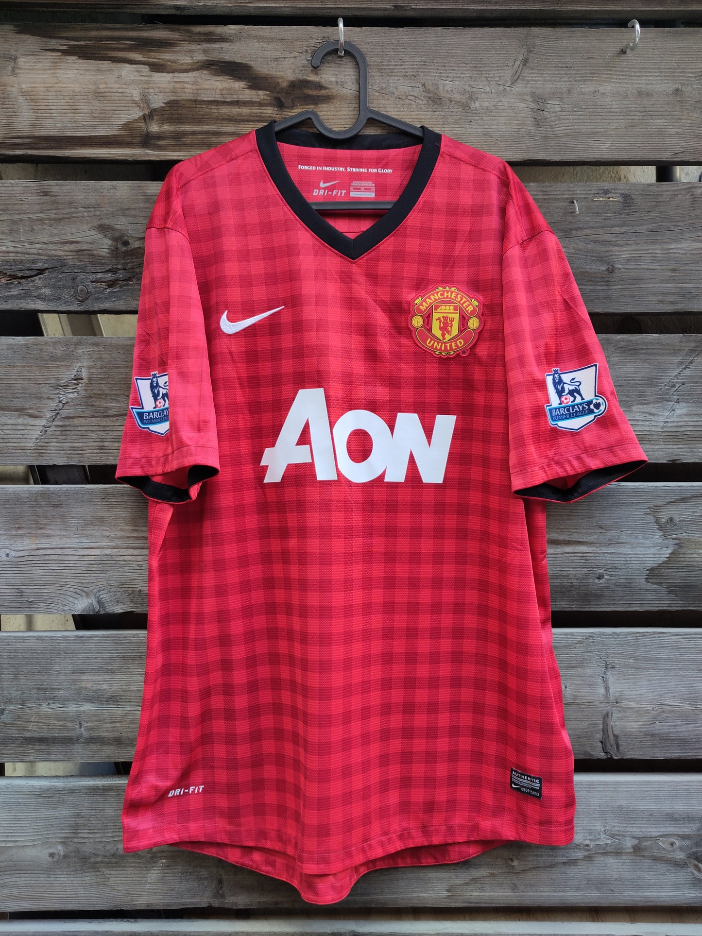 Manchester United shirt 2012-13 home w/ patch