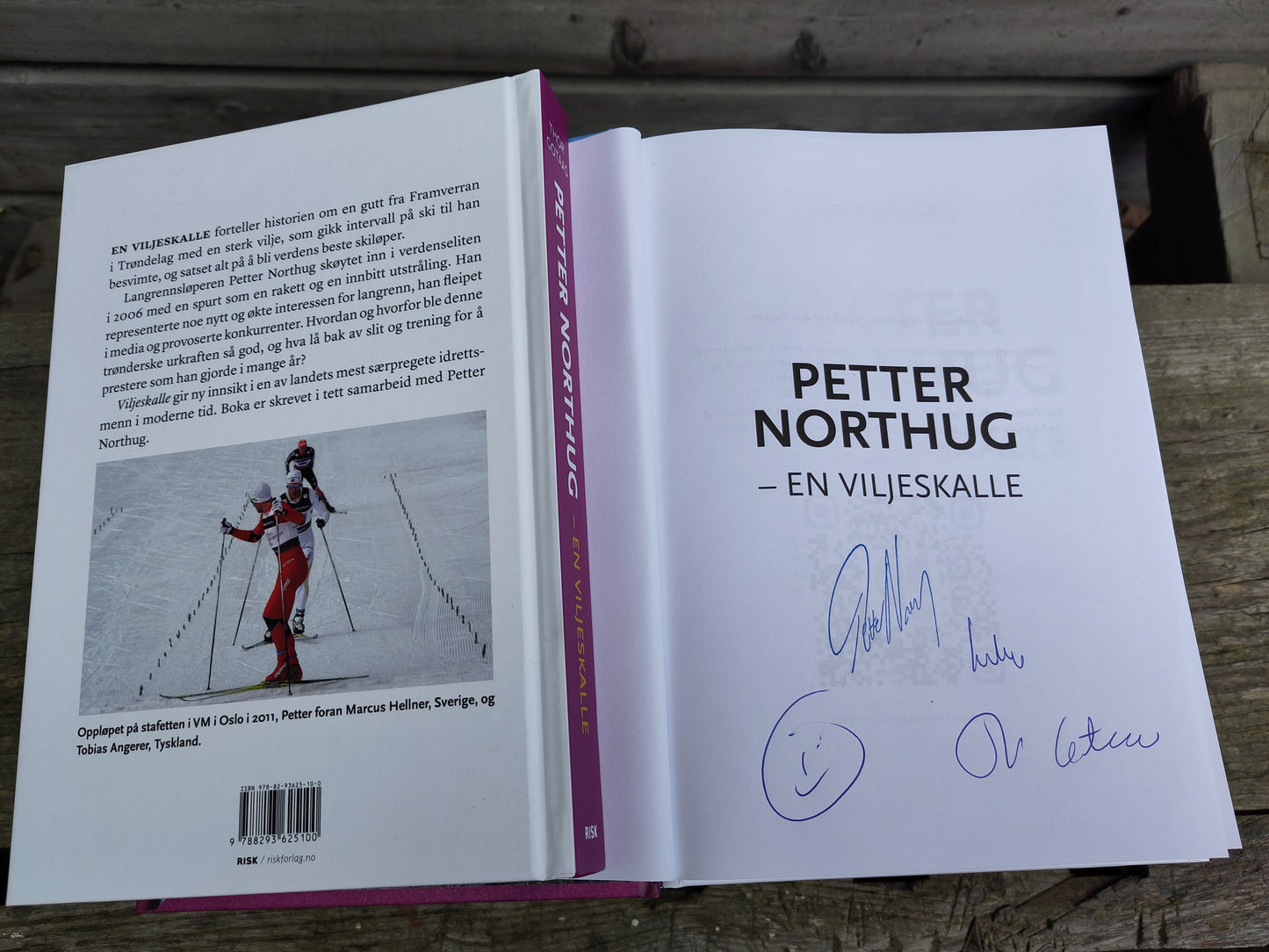 BOOK: Petter Northug - A Skull of Will: The Training Story SIGNED (Thor Gotaas)
