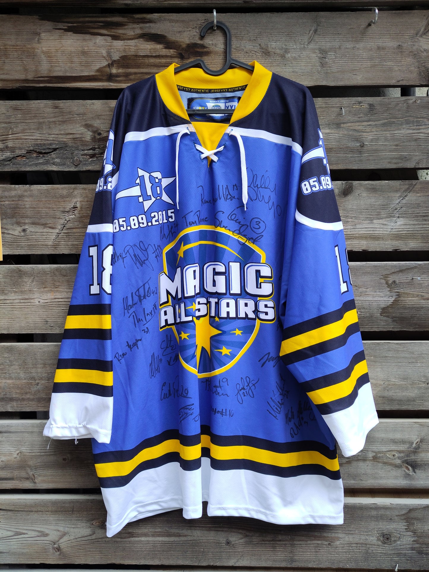 Storhamar Hockey drakt Magic All Stars testimonial Pål Johnsen player issued og signert*