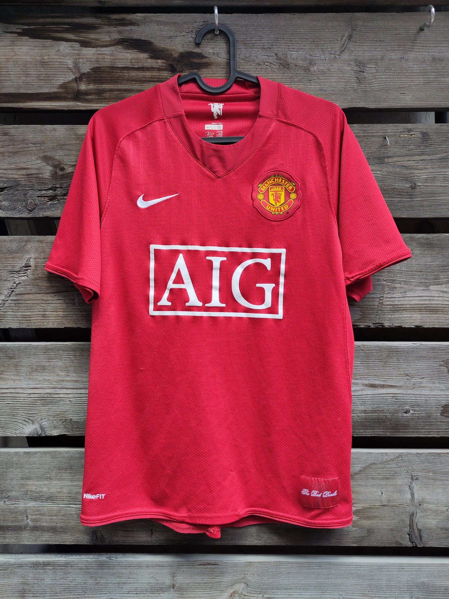 Manchester United drakt 2007-09 hjemme