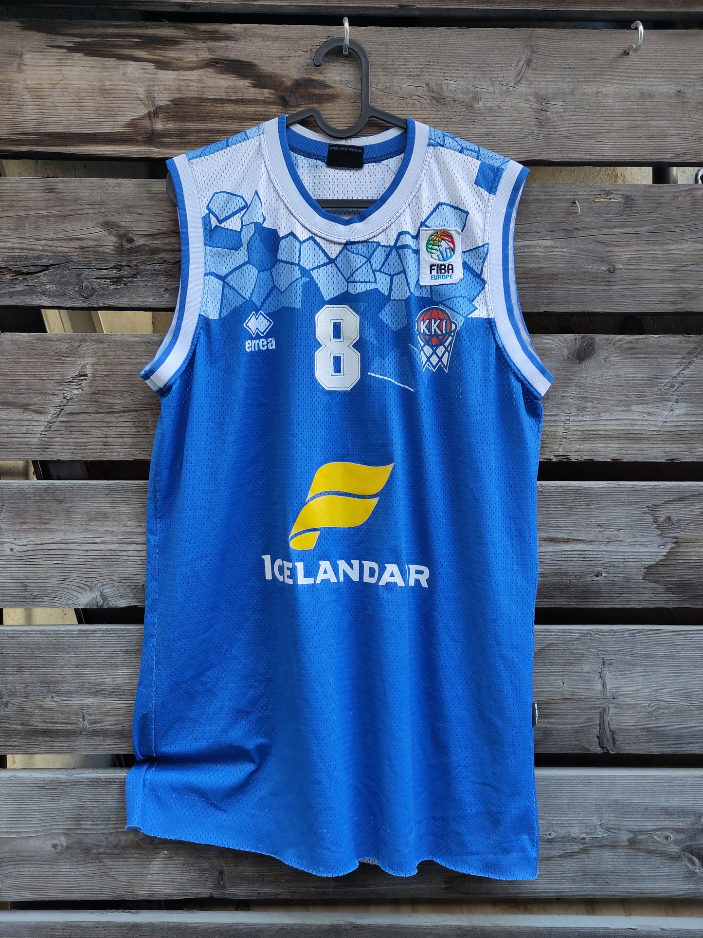 Island basket drakt player issued Hlynur Bæringsson