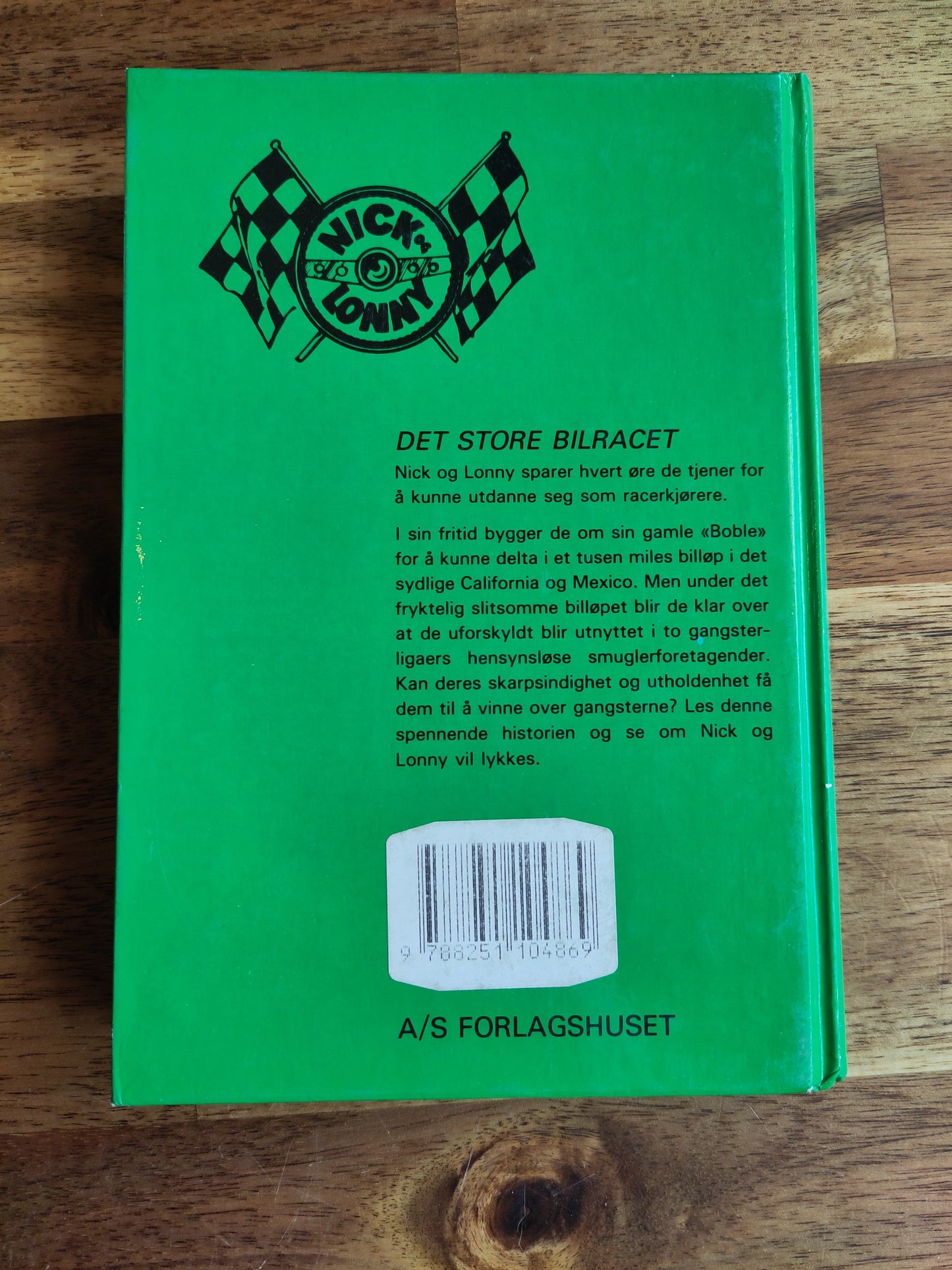 BOK: Det store bilracet (Erik Speed)