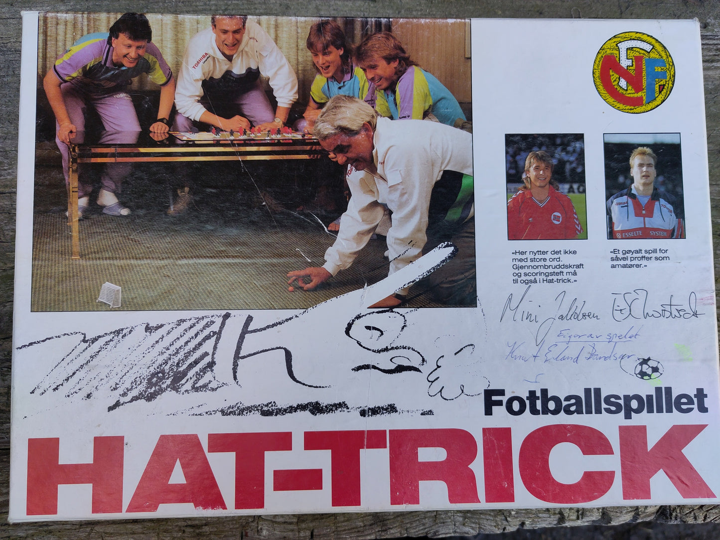 Fotballspillet Hat-trick brettspill