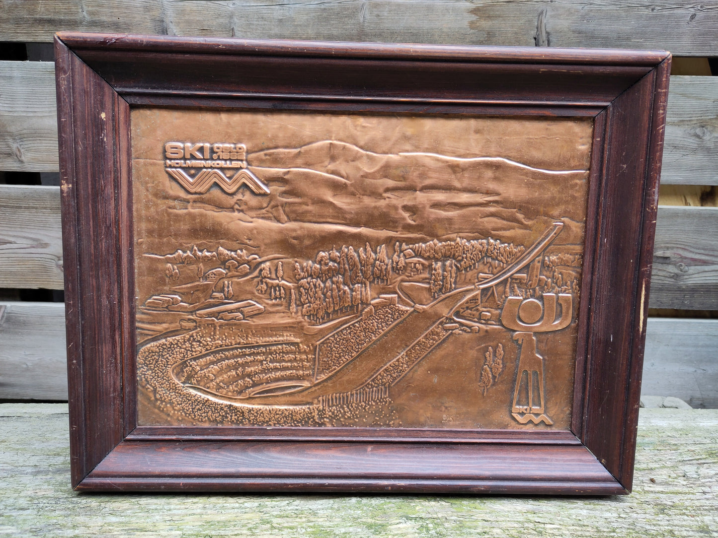 Ski-VM 1982 Oslo bilde kobber