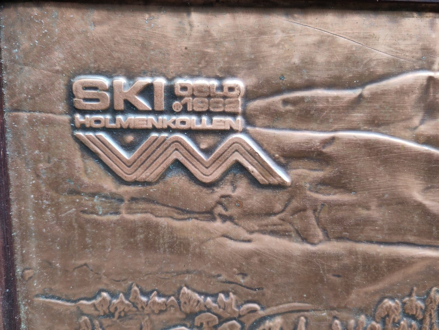 Ski-VM 1982 Oslo bilde kobber